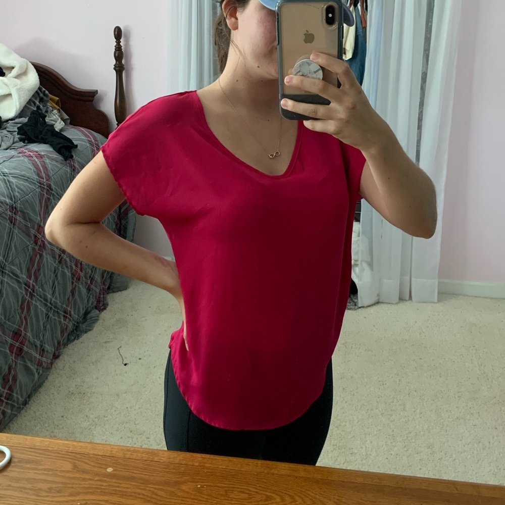 Hot Pink dress top